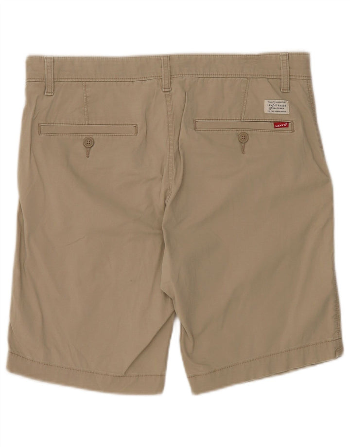 Pantalones cortos chinos Levi's para hombre W32 Algodón beige medio