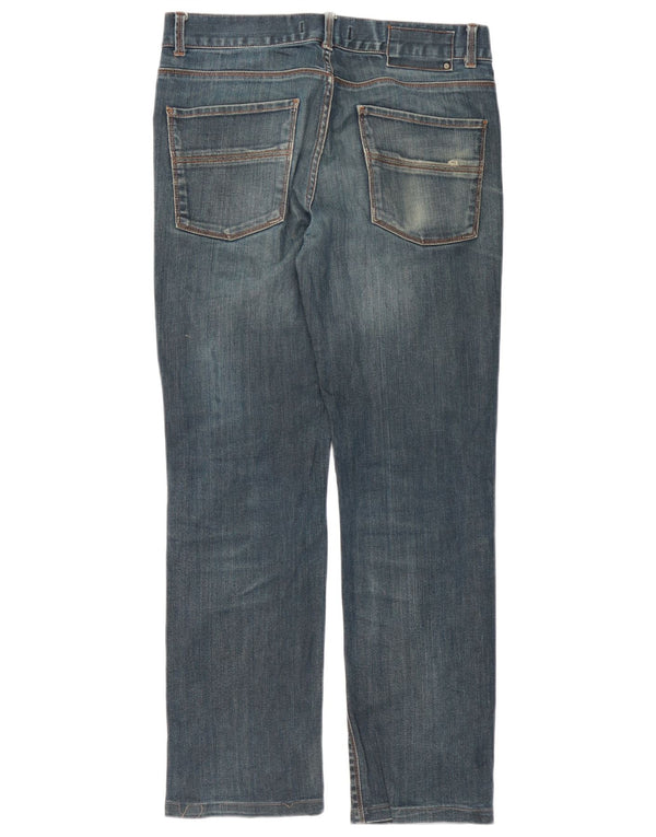 Zara Jeans rectos de corte clásico para hombre EU 40 Medium W31 L30 Azul marino Sports