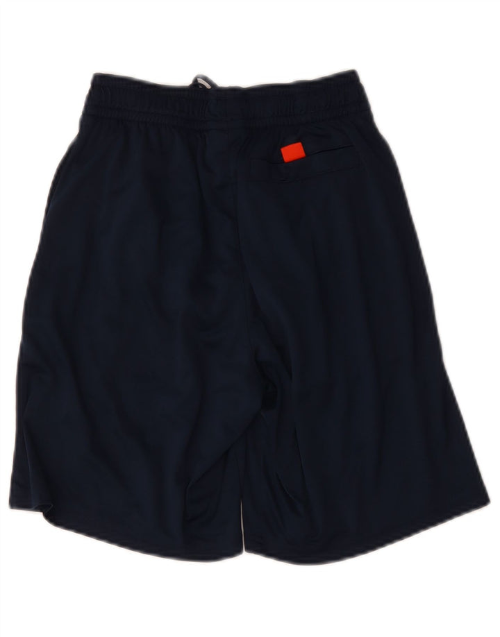 Adidas Pantalones cortos deportivos para niños 10-11 años Small Azul marino Poliéster