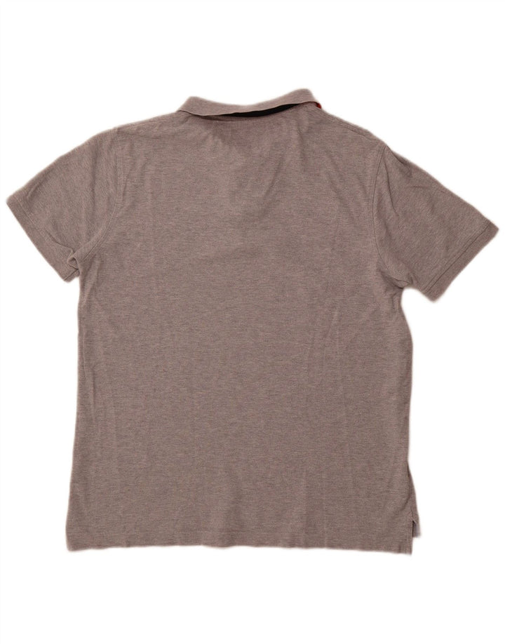 TOMMY HILFIGER Polo Slim Fit para Hombre XL Algodón Gris