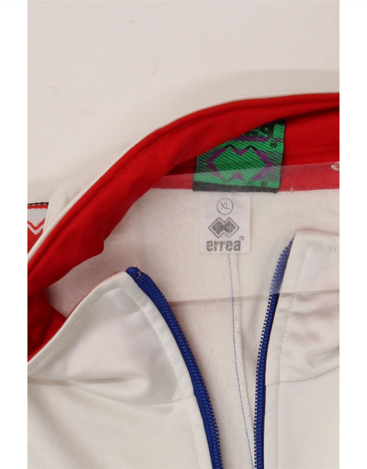 Errea Hombre Chaqueta De Chándal Con Gráfico XL Nylon Color Block Azul
