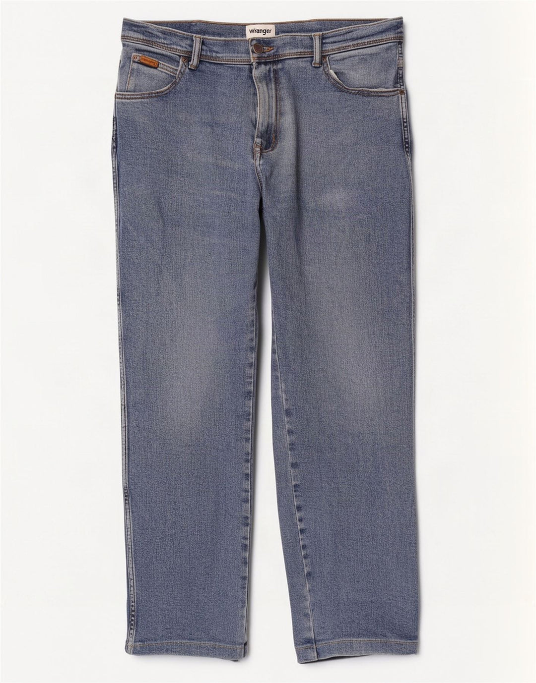 Vaqueros Wrangler Hombre Rectos W36 L32 Algodón Azul