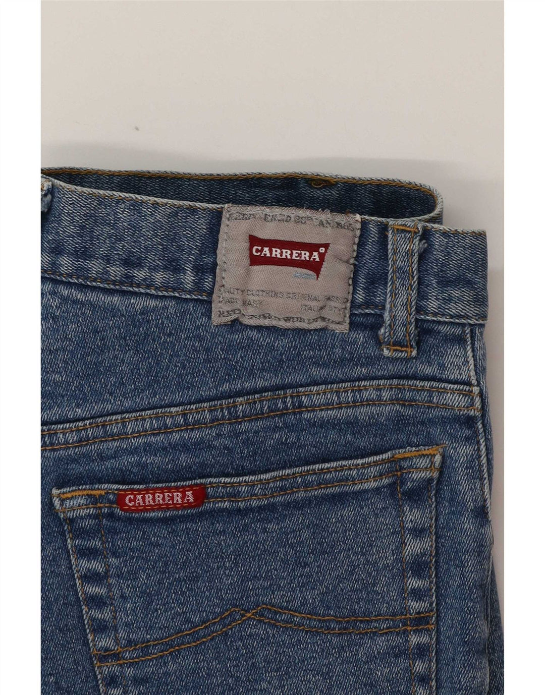 Vaqueros Carrera Mujer Slim W26 L26 Azul