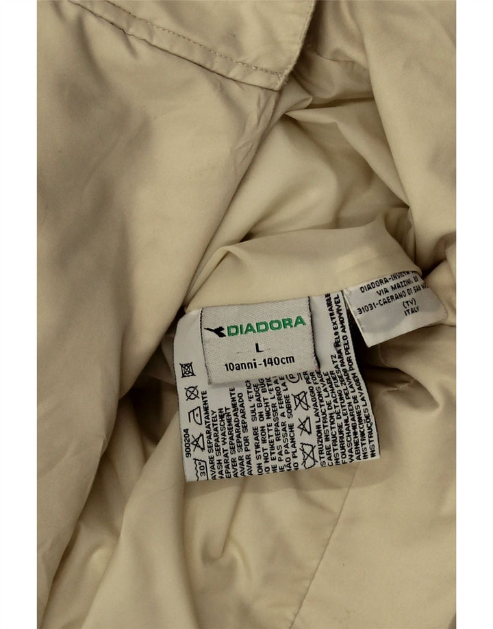 Diadora Chaqueta Acolchada Oversize Niñas 9-10 Años Grande Poliéster Beige