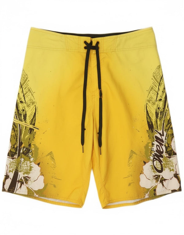 Bañador O'Neill Hombre Poliéster Floral Amarillo Grande