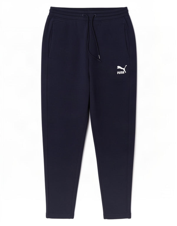 Puma Pantalones De Chándal Para Hombre Small Azul Marino Algodón