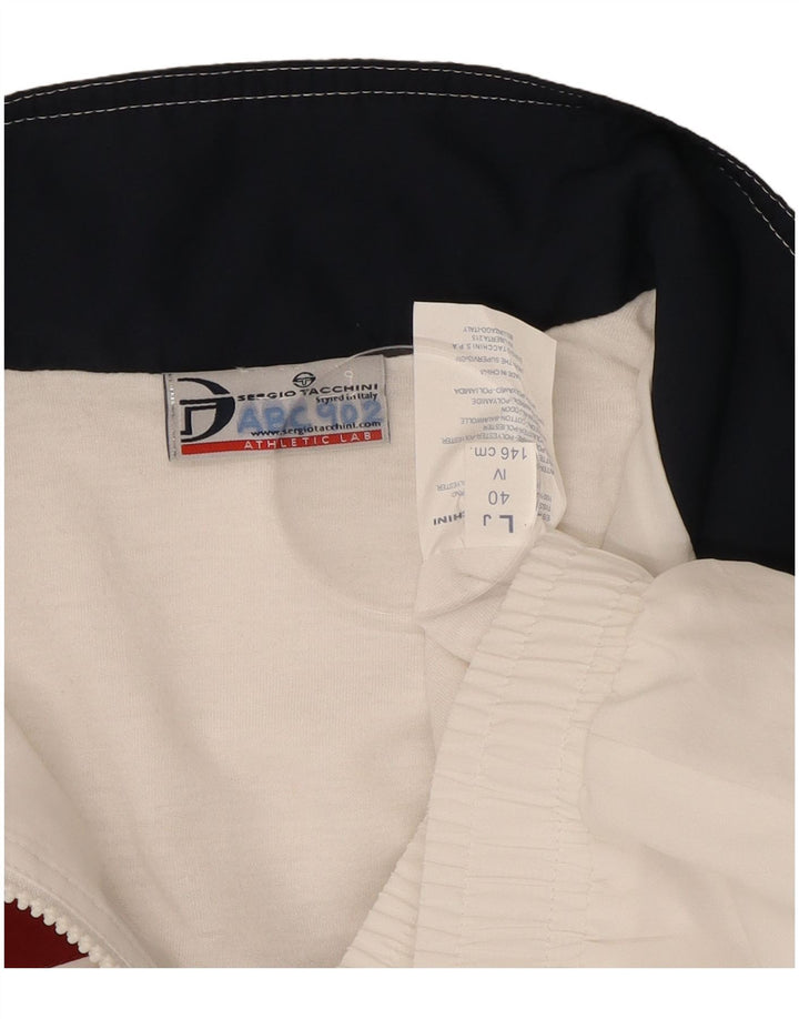 Sergio Tacchini Chándal para niño, chaqueta superior, 11-12 años, grande, blanco