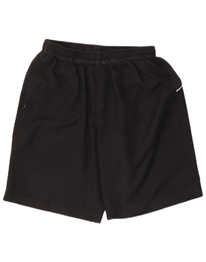 New Balance - Pantalones cortos deportivos para hombre, talla grande, color negro