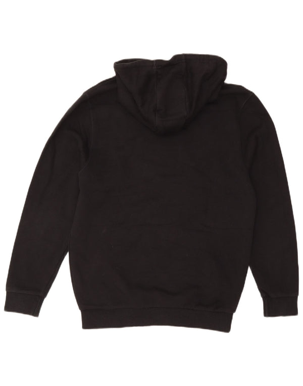 Ellesse Jersey con capucha extragrande gráfico para mujer Reino Unido 10 Small Algodón negro