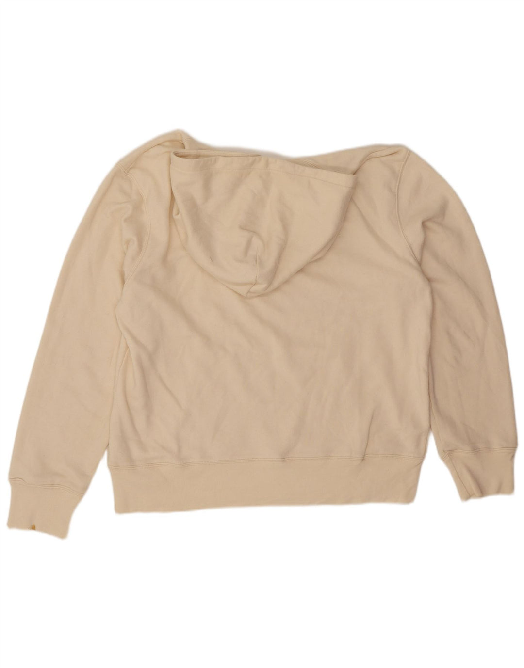Gap Hombre Sudadera Con Capucha Gráfica Jersey Grande De Algodón Beige