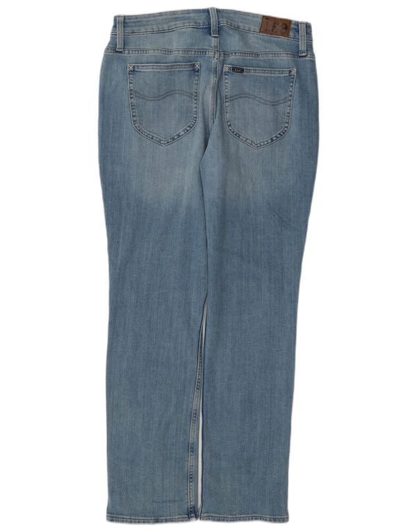 Vaqueros rectos de corte regular y tiro medio para hombre Lee W29 L31 Algodón azul