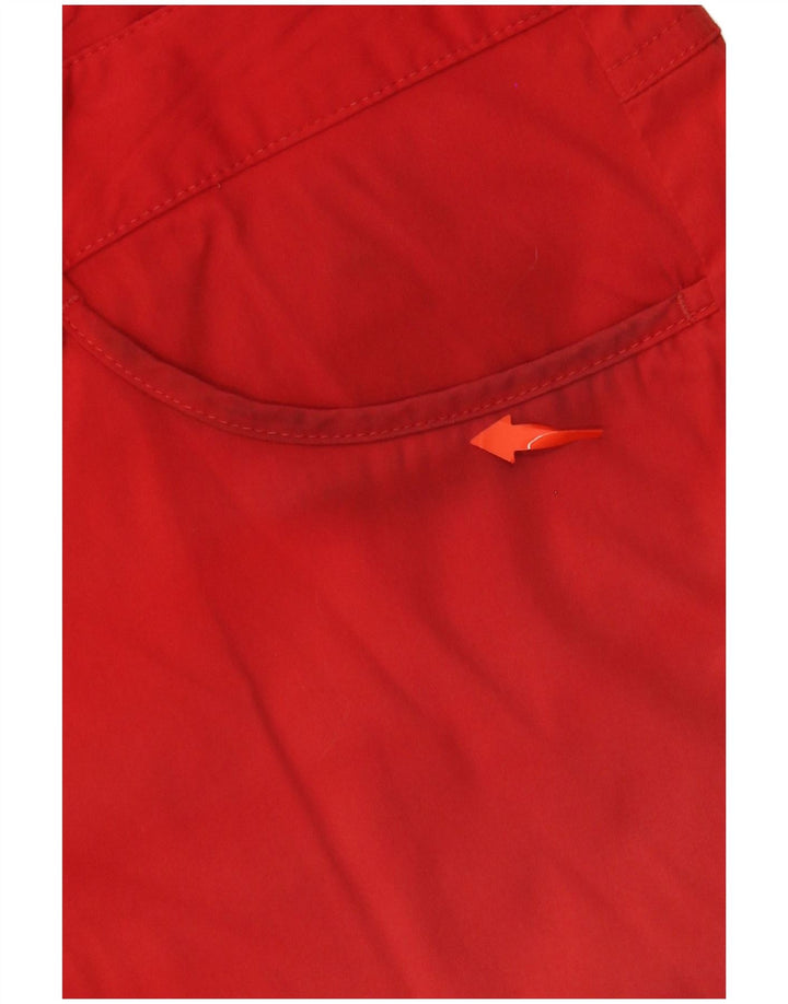 CHERVO Pantalones cortos casuales para hombre IT 50 Large W34 Poliamida roja