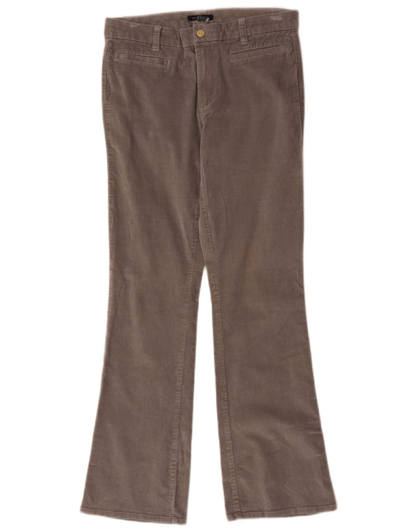 Tommy Hilfiger Pantalones de pana con corte de bota para mujer US 6 Medium W32 L31 Gris