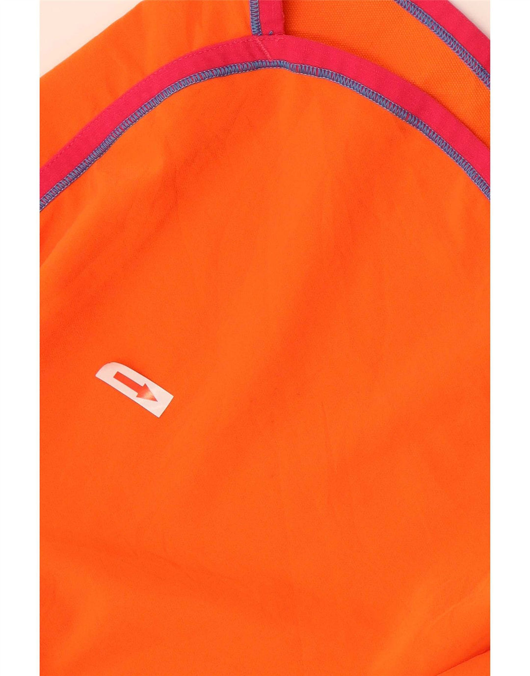 Under Armour Pantalones cortos deportivos para mujer UK 8 Small Naranja Poliéster a rayas