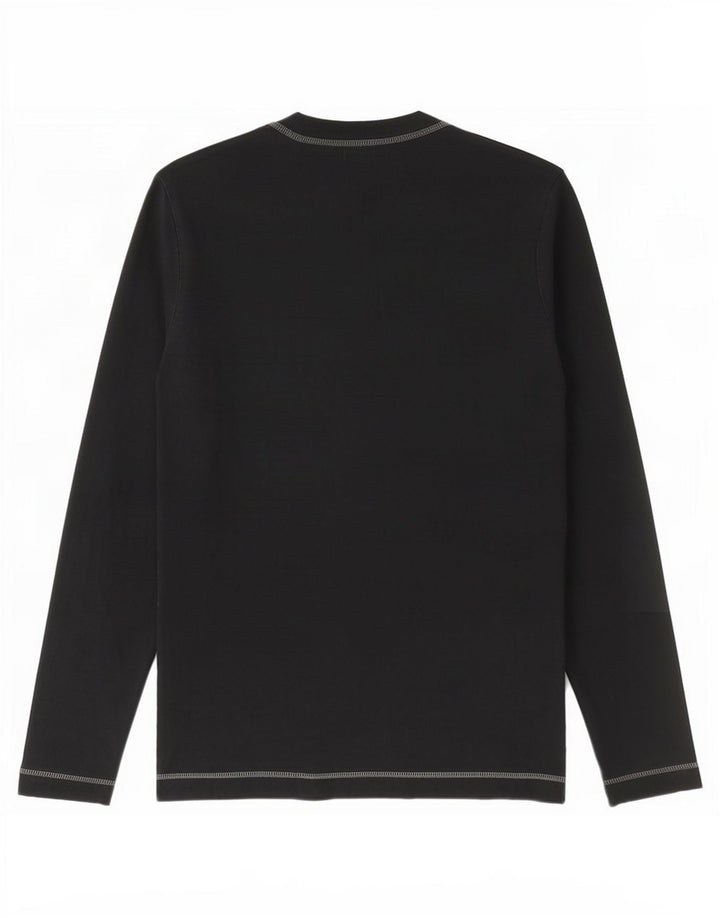 Levi's Hombre Top Manga Larga Pequeño Algodón Negro