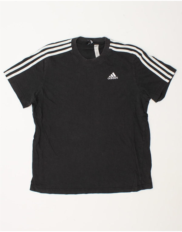 Camiseta Adidas Hombre Top Medium Negro Algodón