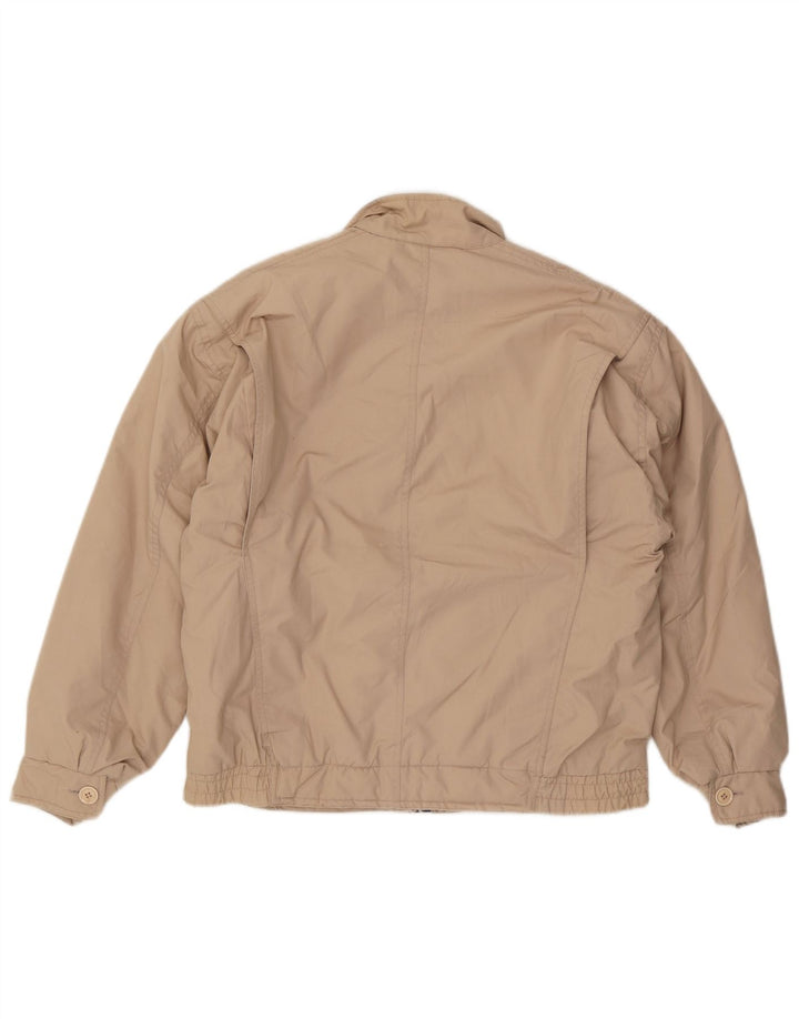 LONDON FOG Chaqueta bomber con capucha para hombre UK 38 Poliéster beige medio