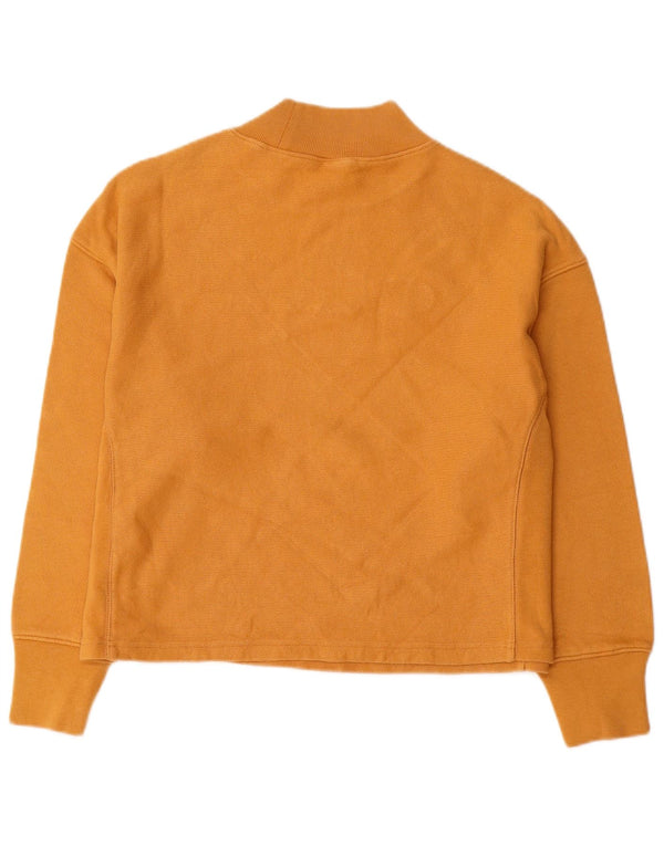 Champion Sudadera de gran tamaño con gráfico para mujer UK 10 Small Yellow