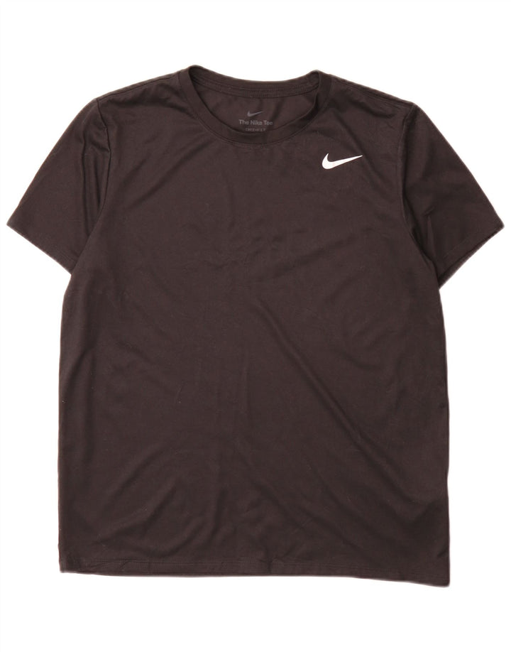 Camiseta Nike Mujer Dri Fit Top Mediano Negro Poliéster Deportes