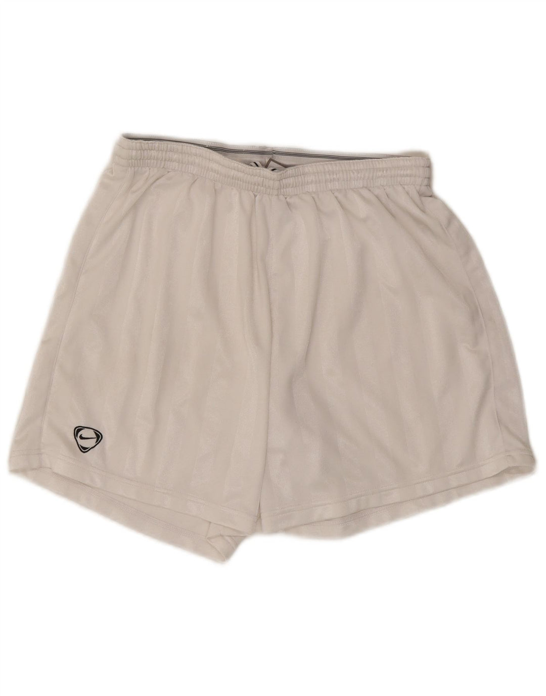 Pantalones cortos deportivos NIKE para hombre medianos blancos a rayas