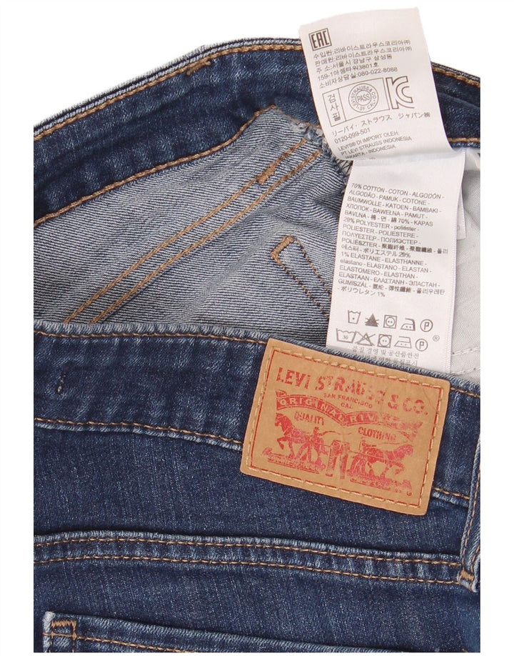 LEVI'S Vaqueros pitillo 711 para mujer W26 L30 Algodón azul