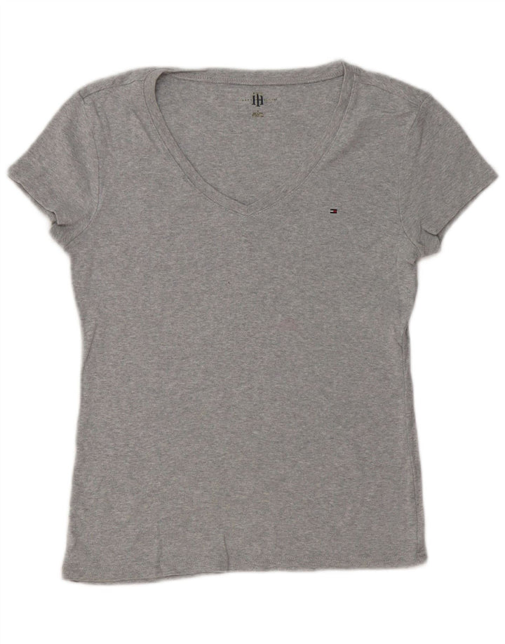 TOMMY HILFIGER Camiseta para mujer Top UK 40 Gris medio