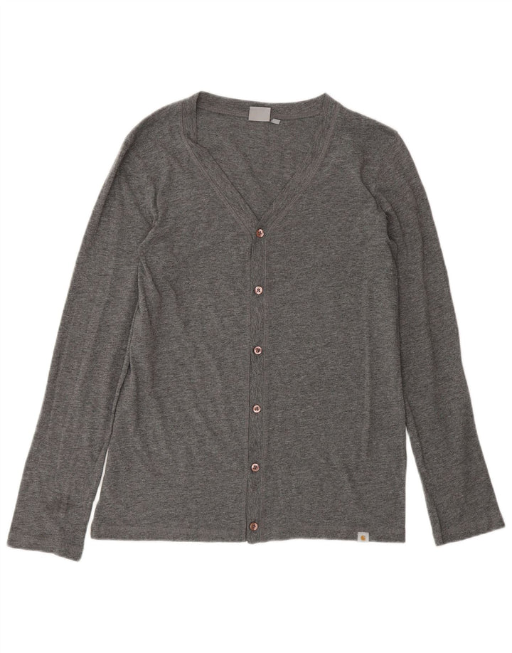 Carhartt Cárdigan para mujer UK 44 Algodón gris medio