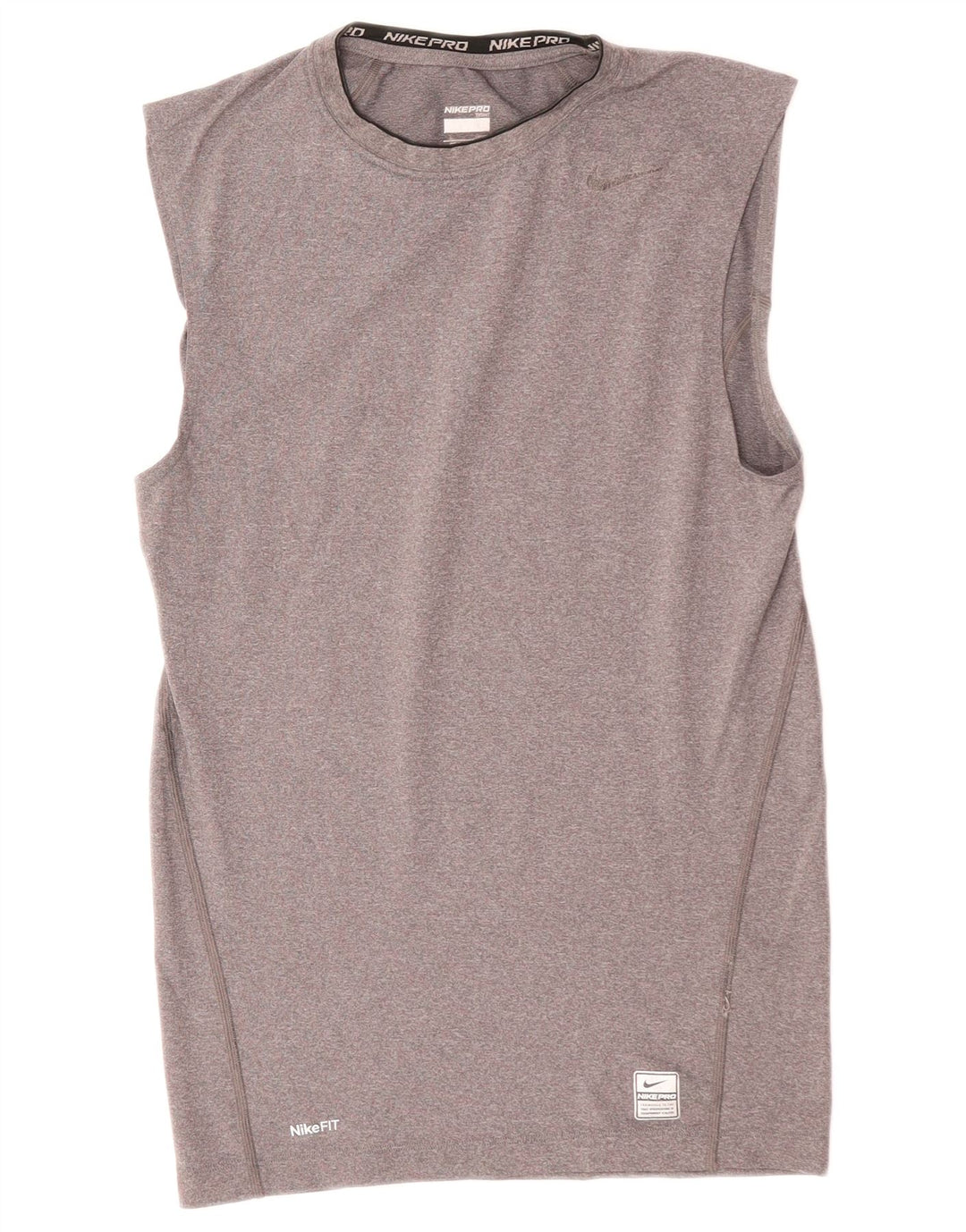 NIKE - Camiseta sin mangas para hombre, talla 42/44, talla grande, color gris