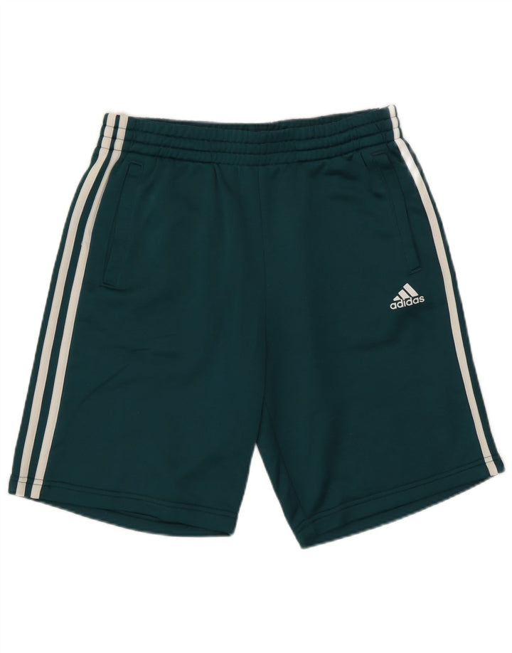 Adidas Pantalón Corto Deportivo Niño 15-16 Años Verde Poliéster