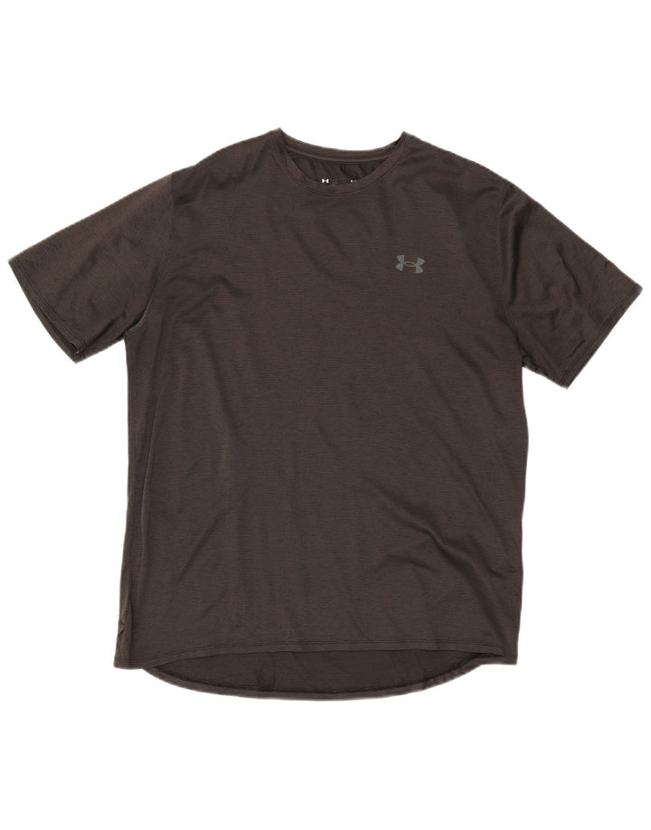 UNDER ARMOUR Camiseta para hombre Top Large Gris Poliéster