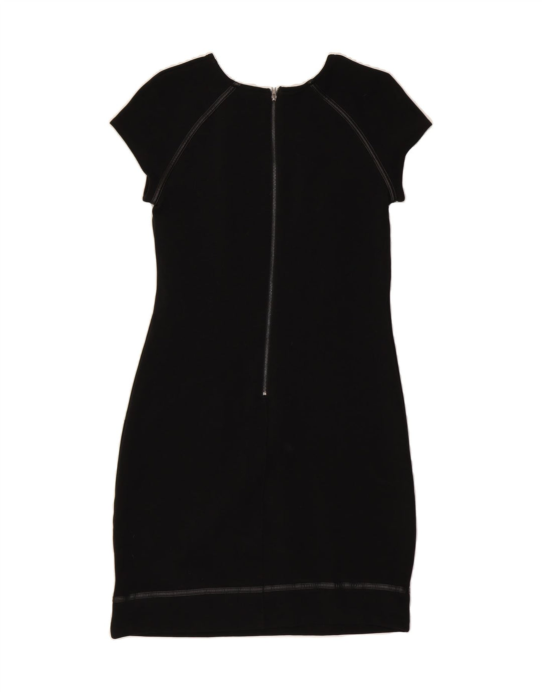MOSSIMO Womens Bodycon Dress UK 8 Small Black Polyester Vintage Mossimo and Second-Hand Mossimo from Messina Hembry 