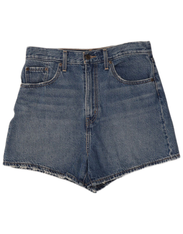 Shorts Levi's Mujer W28 Algodón Azul Medio