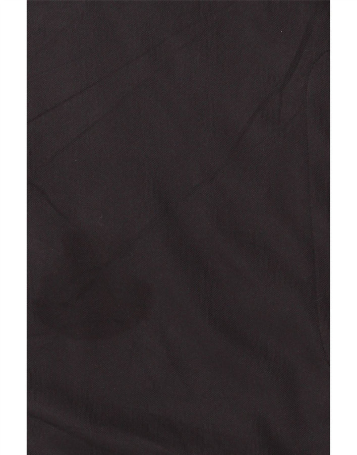 Reebok - Chándal con cremallera y cuello para hombre, talla grande, poliéster negro