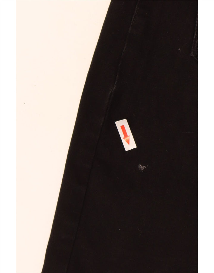 Lee Bermudas Sculpting Slim Fit para Mujer US 10 Grande W30 Algodón Negro