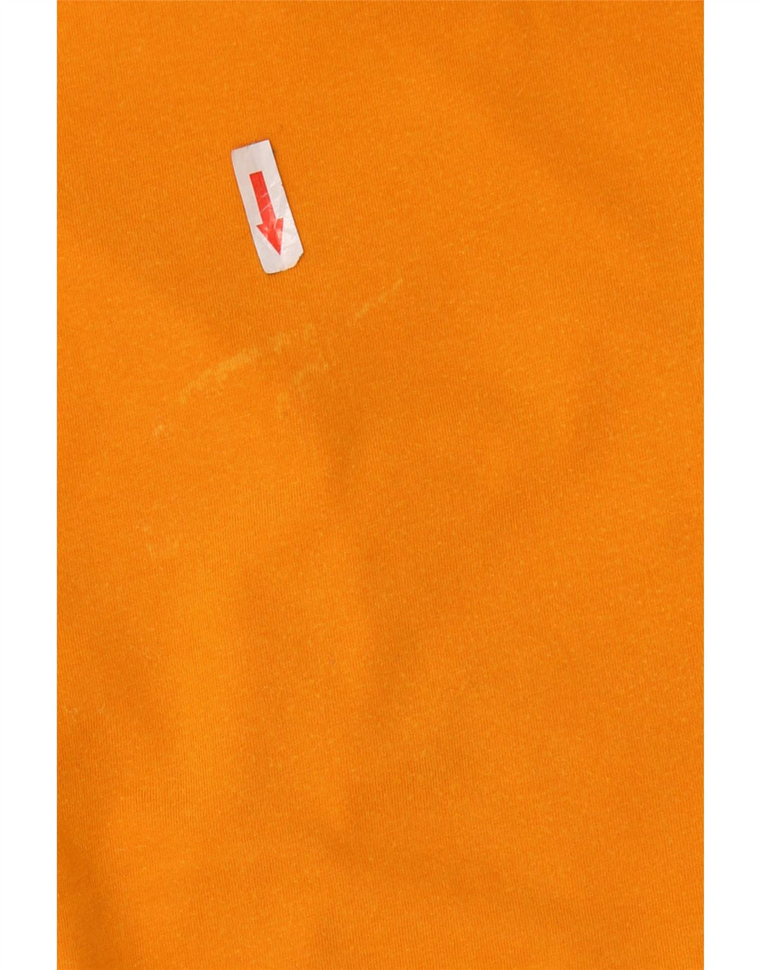 DIADORA Hombre Camiseta Gráfica Top Grande Naranja Algodón