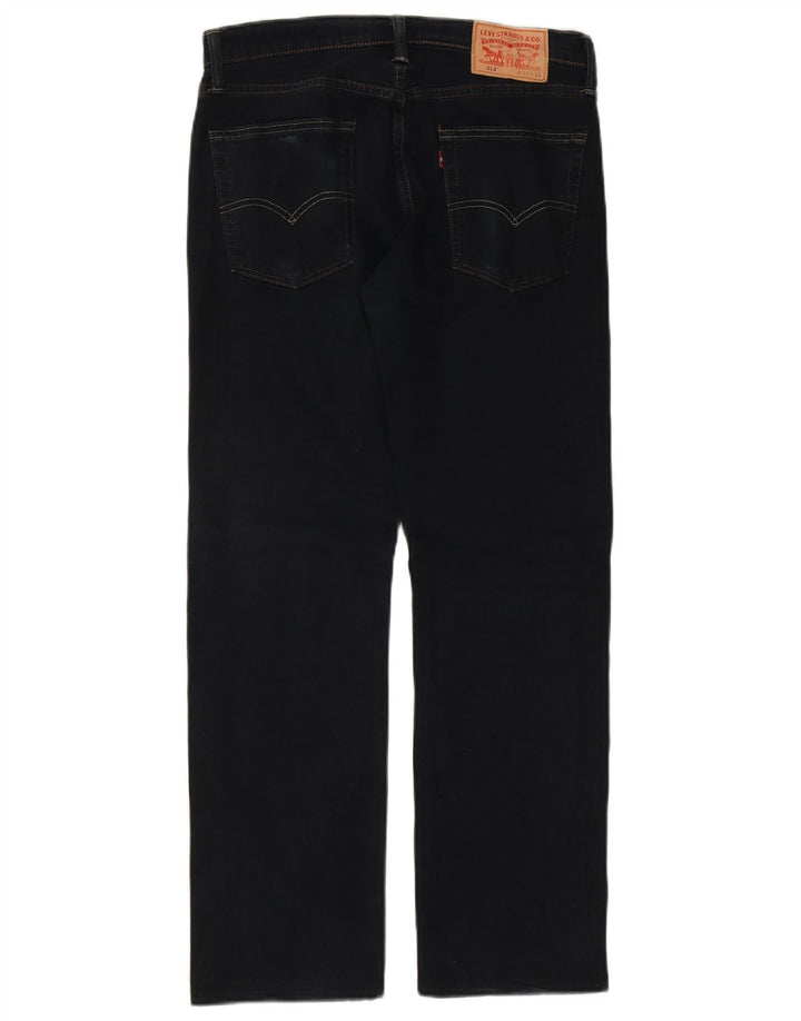 Levi's Hombre 513 Vaqueros Rectos W31 L29 Algodón Azul Marino