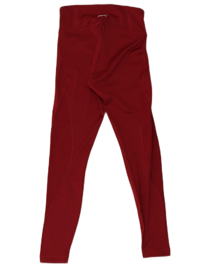 Leggings Reebok para mujer UK 4 XS Poliéster rojo