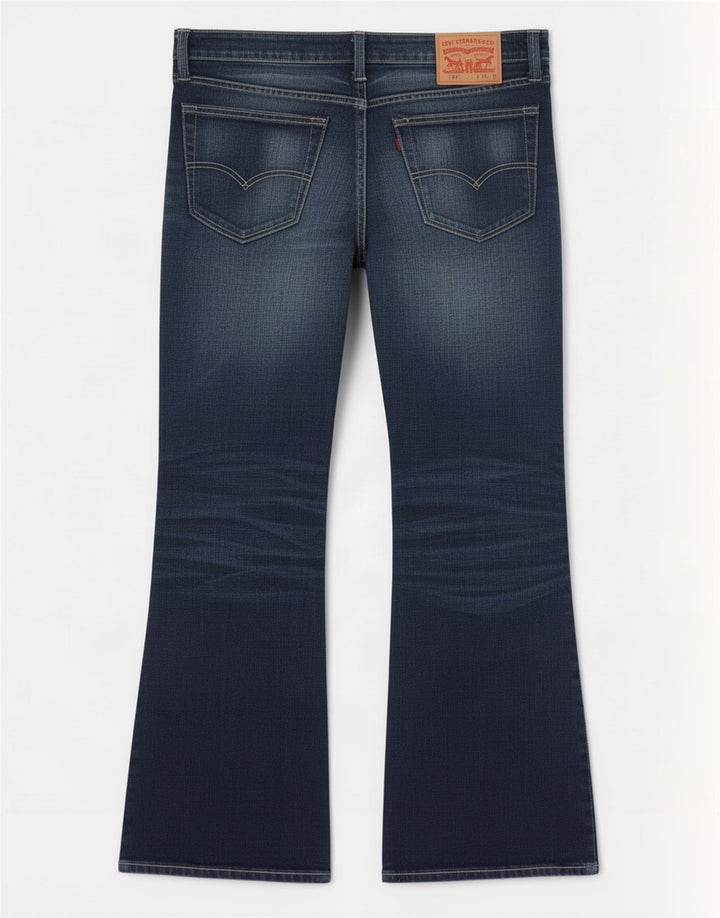 Levi's Hombre 527 Vaqueros Bootcut W32 L32 Algodón Azul Marino