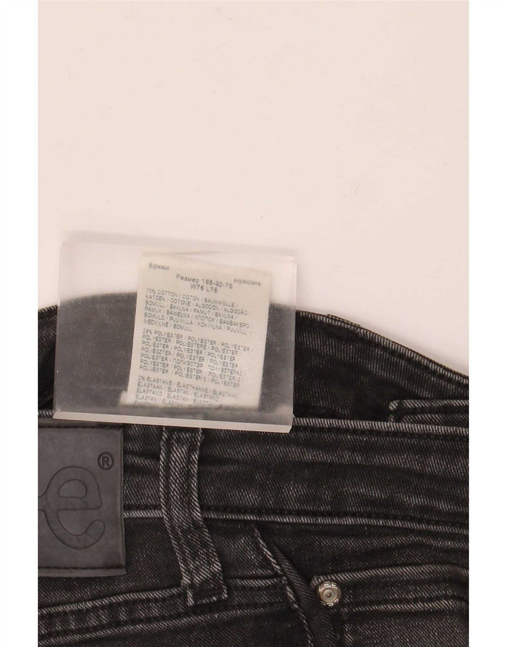 Lee Vaqueros Slim Malone para Hombre W30 L30 Algodón Negro