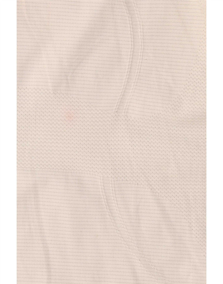 Lululemon Camiseta para mujer Top US 10 Large White Nylon