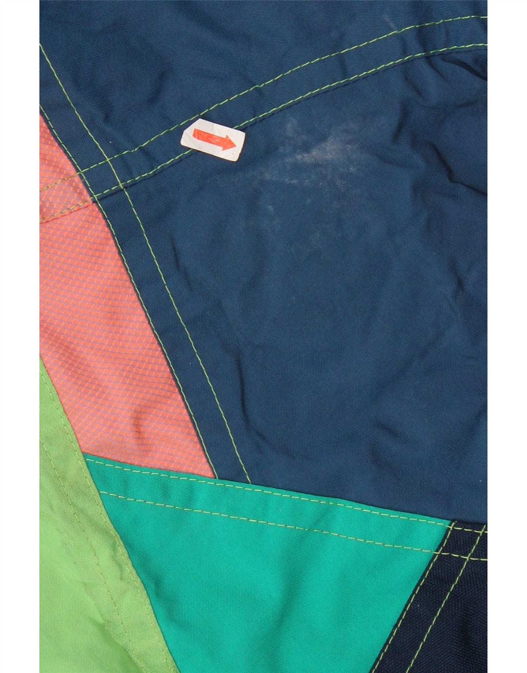 Colmar - Chaqueta de esquí con capucha para hombre IT 52 Large Green Colourblock