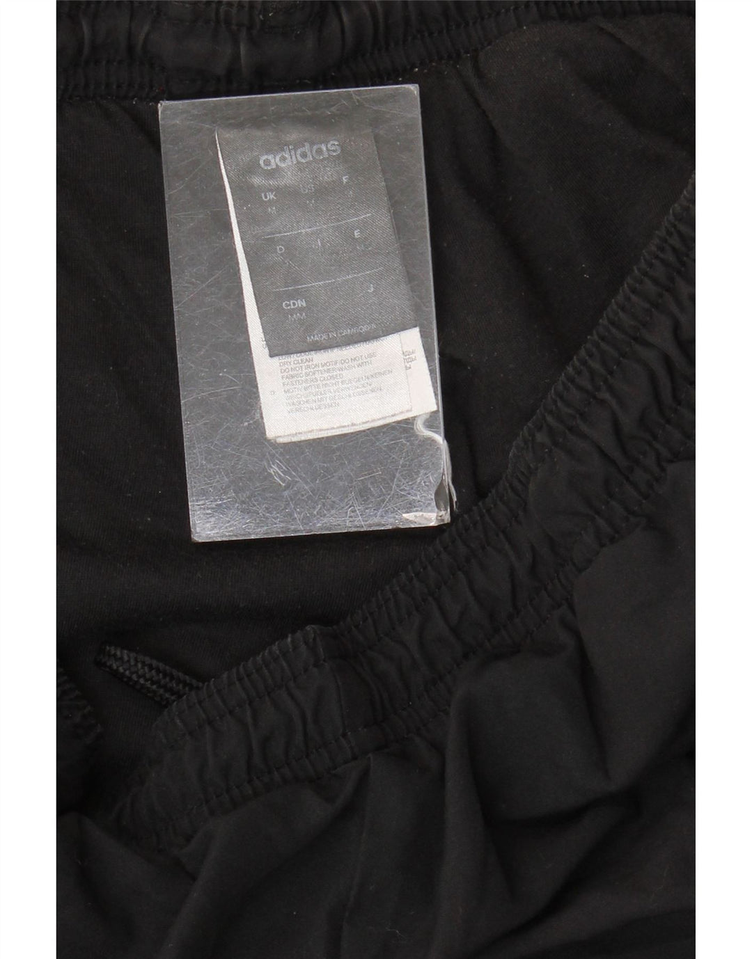 Adidas Hombre Pantalones De Chándal Joggers Medium Negro Poliéster