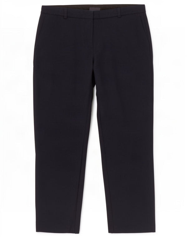 Marks & Spencer Pantalones Casuales para Mujer UK 14 Large W34 L28 Azul Marino