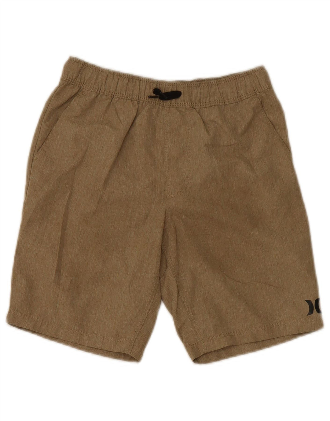 Hurley Shorts deportivos para niño 8-9 años Small Marrón Poliéster