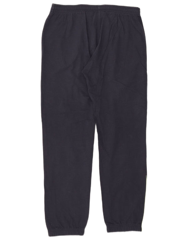 Lotto Mens Graphic Tracksuit Trousers Joggers Medium Navy Blue Colourblock