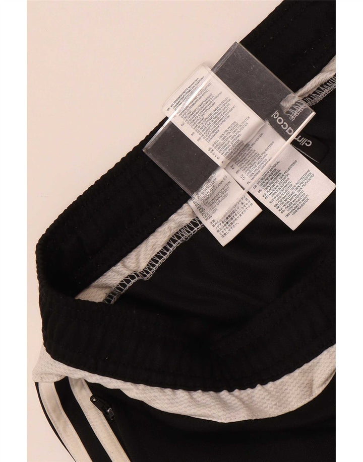 Adidas Hombre Climacool Chándal Pantalones Pequeños Negro Colorblock Poliéster
