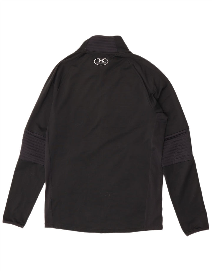 Under Armour Hombre Chándal Top Chaqueta Pequeña Poliéster Negro