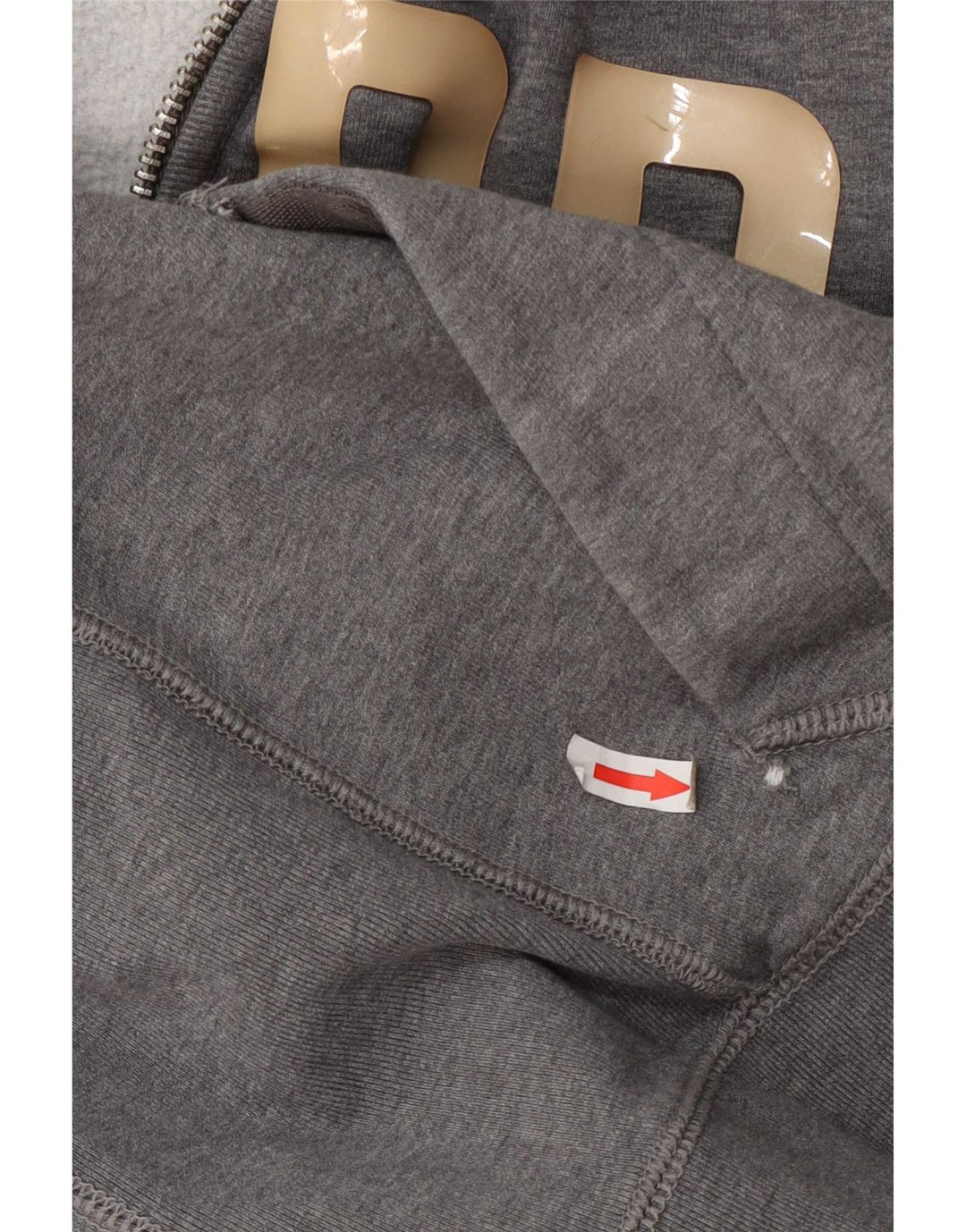 G-Star Hombre Sudadera con capucha y cremallera gráfica de algodón gris medio