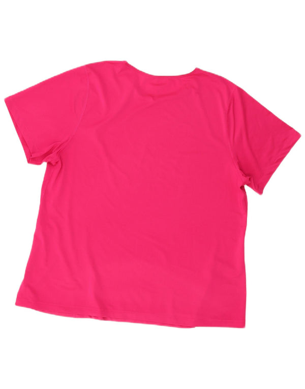 Nike Camiseta Dri Fit para Mujer UK 40 XL Rosa