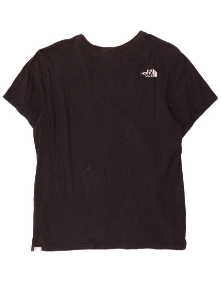 The North Face - Camiseta para hombre, talla grande, algodón negro